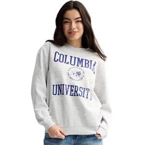 Columbia University Crewneck Sweatshirt Gray Pullover Size XL Collegiate Sweatsh